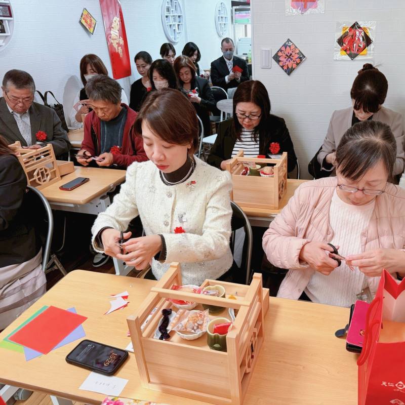 活動安排剪紙體驗