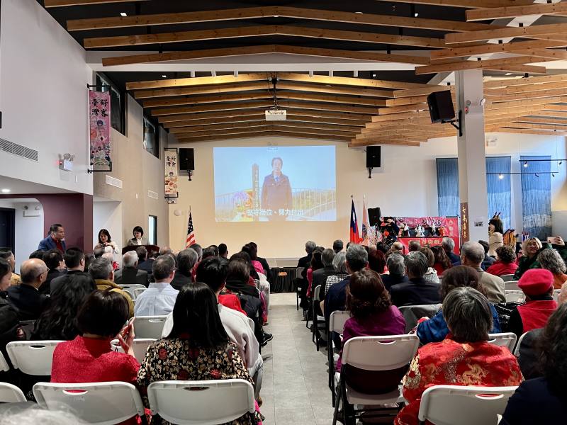 活動首由總統賴清德透過影片向全球僑胞賀歲