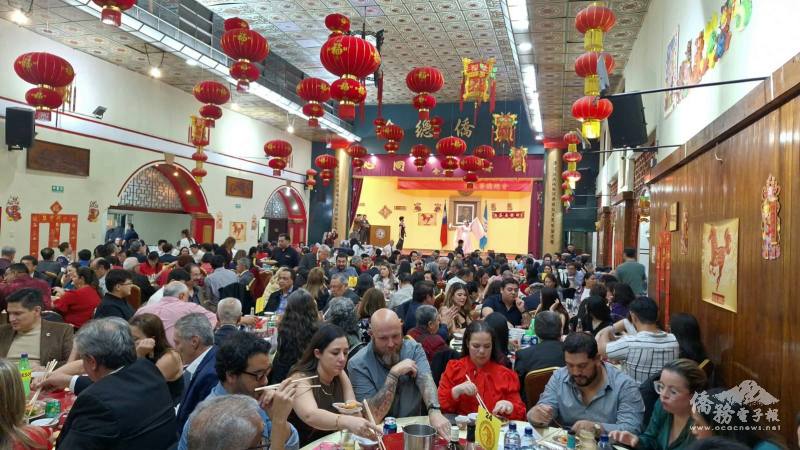 春節晚會吸引600位僑胞與主流友人出席，座無虛席