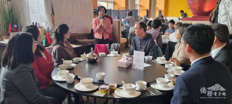 駐德國代表處公使朱麗玲致詞