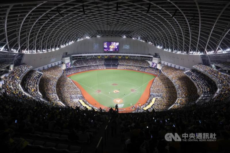 世界棒球經典賽C組預賽台灣隊賽程將於3月5日開打。圖為大巨蛋內部。（中央社檔案照片）