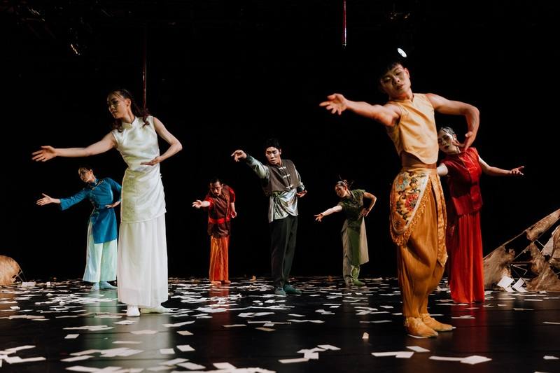 屏東縣「2026春風調戲藝術節」3月起至6月將推出多檔節目，其中許程崴製作舞團4月將在王船文化館演出「上造」，用舞蹈美學詮釋人神共存力量。（文化處提供）