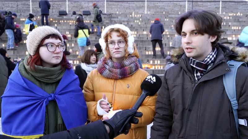 3名旅居芬蘭的烏克蘭青年，不具名中央社訴說戰爭創痛，呼籲國際社會關注戰事。