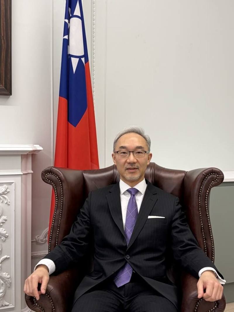 駐英國代表姚金祥表示，期盼英國能公開支持台灣加入「跨太平洋夥伴全面進步協定」（CPTPP），一同維護公平開放的國際自由經貿秩序、打造高標準全球民主韌性供應鏈。（駐英國代表處提供）