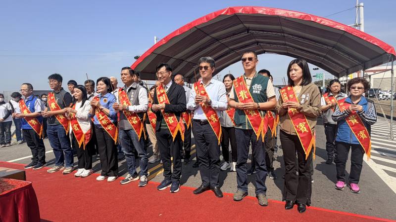 雲林縣東勢鄉「康安路道路拓寬工程動土典禮」
