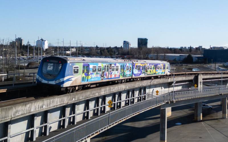 台灣自然景觀、文化魅力與島嶼活力，成為溫哥華大眾捷運系統的吸睛焦點，觀光署希望吸引更多加拿大人把台灣列入下一趟旅行的清單。（交通部觀光署提供）