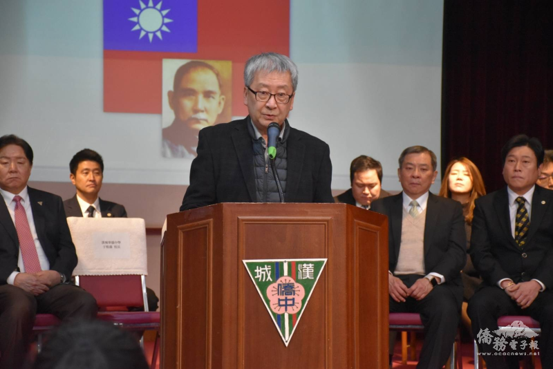 校長于植盛期許漢中學子精進學業及培養端正品德