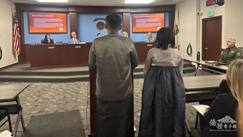 北橙華協代表向市民介紹亞洲各國農曆新年習俗及傳統服飾