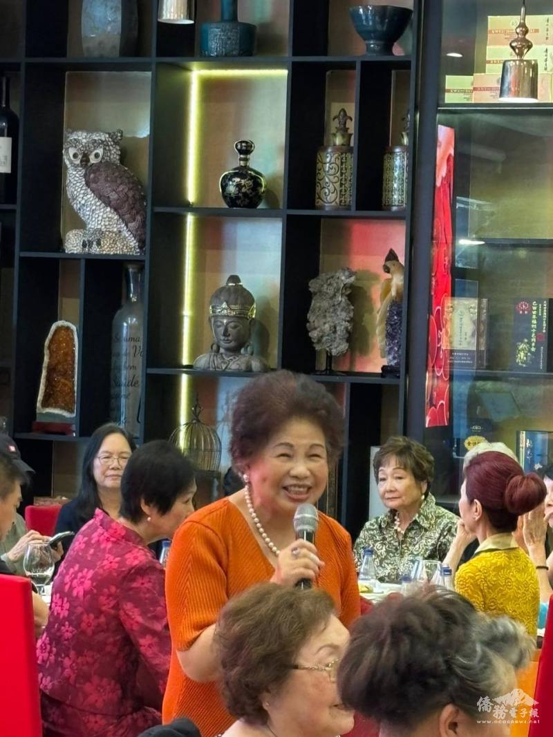 會長黃林月嬌致詞