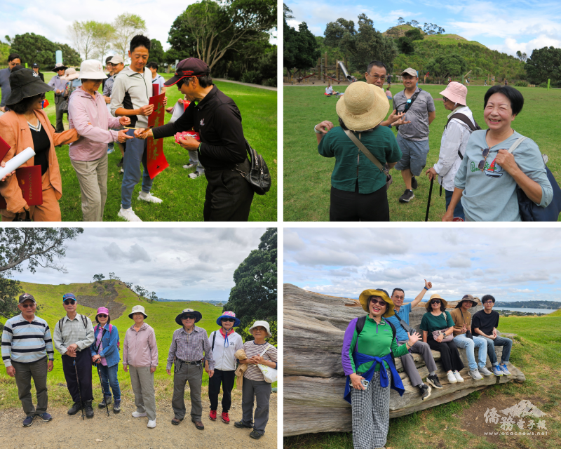 客家鄉親開心團聚踏青爬山享受悠閒時光歡慶天穿