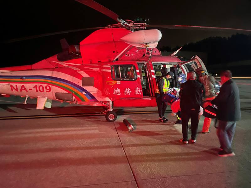 金門機場緊急醫療後送(EMS)任務