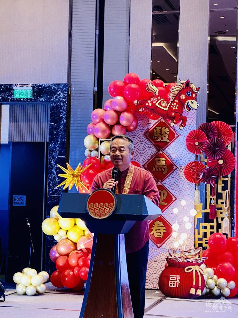 駐菲律賓代表處大使周民淦致詞