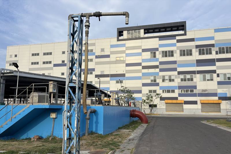 台南市政府推動再生水供應，3座再生水廠每日共可供應6.1萬噸再生水，有助穩定枯水期水資源調度。圖為安平再生水廠。（台南市政府提供）