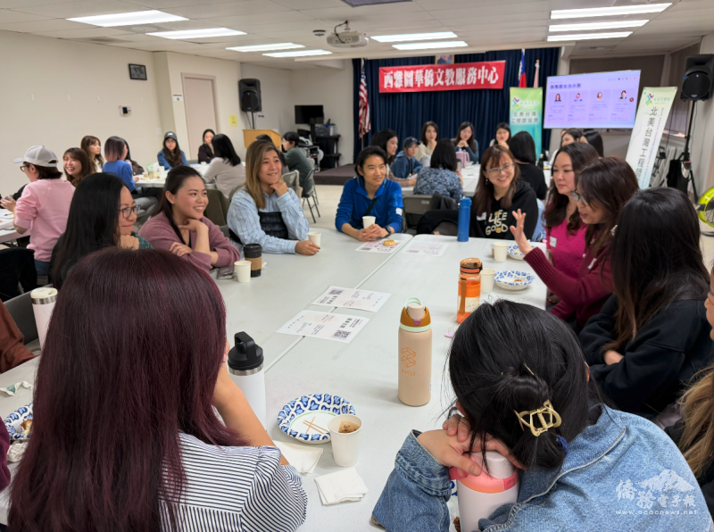 由講者擔任桌長分組交流，深入探討升遷策略、Leadership Presence、AI技能轉型及高責任角色下的自我調適