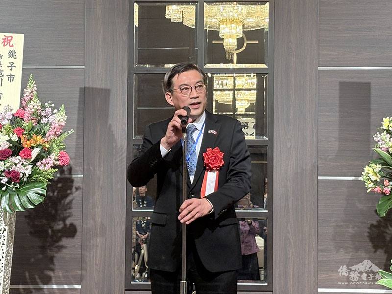 周學佑公使致詞