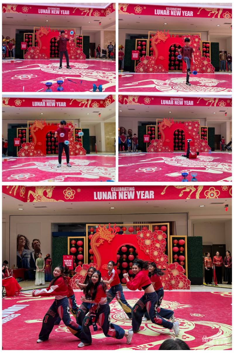 扯鈴表演和T-Pop街舞展現傳統文化與現代創意