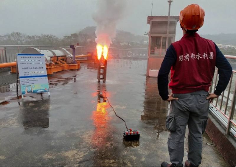 把握降雨契機　水利署持續辦理人工增雨作業-甲仙堰