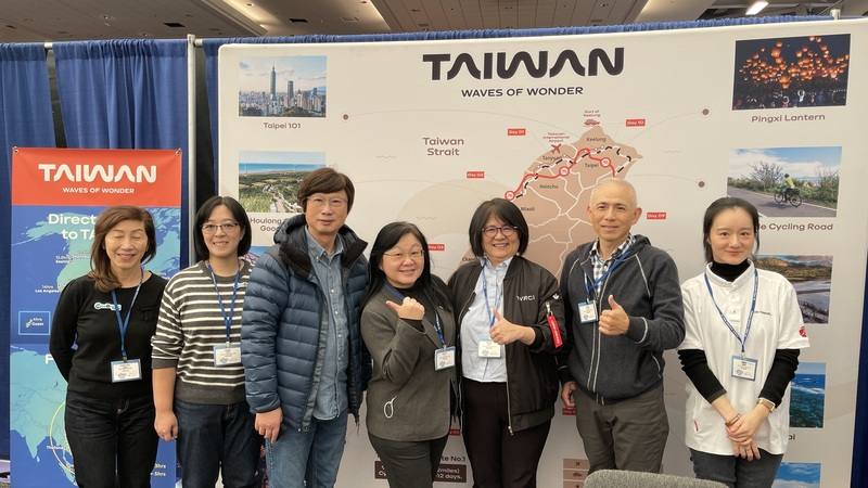 台灣觀光署參與一年一度的溫哥華戶外冒險旅遊展，向加拿大旅客傳遞明確訊息：來台灣，冒險就在眼前。