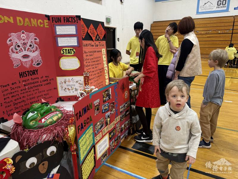 FASCA 學員們精心設計互動小遊戲，與現場孩童熱情交流