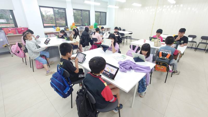 英語遠距教學實況紀錄