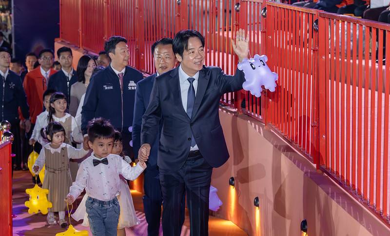 總統出席「2026台灣燈會在嘉義」開燈典禮