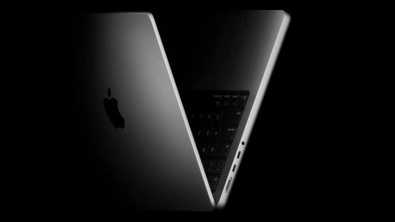 Apple搭載M5自研晶片的MacBook Pro。（圖取自蘋果公司網頁apple.com）