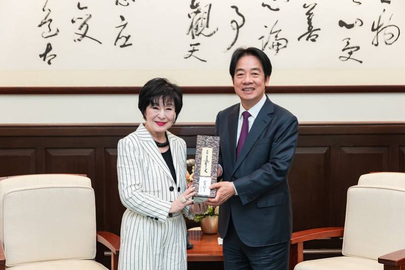 總統接見「日本參議院前議長山東昭子乙行」