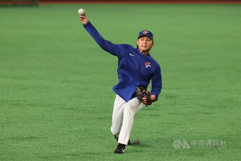Taiwanese pitcher Hsu Jo-hsi. CNA photo March 4, 2026