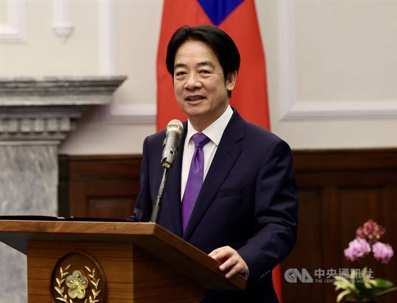 President Lai Ching-te. CNA file photo