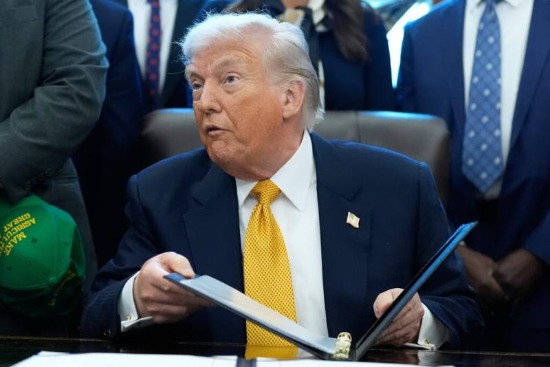 美國總統川普。（美聯社）