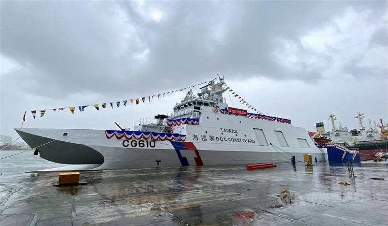 圖為安平級巡防永康艦。（中央社檔案照片）