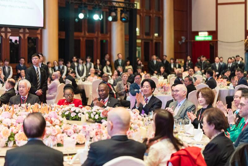 總統出席「115年外交部春宴」