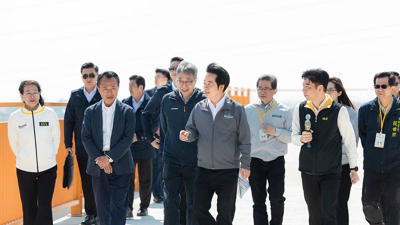 總統出席「水脈相連，區域共榮」雲嘉南灌溉系統串接工程計畫竣工通水典禮