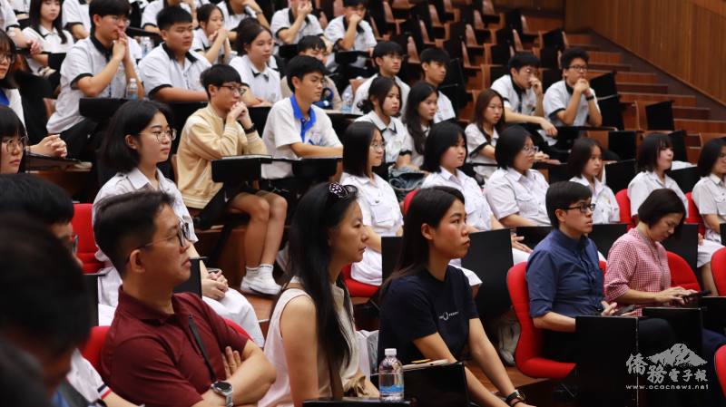 胡志明市臺灣學校赴馬來西亞、新加坡交流參訪活動現場