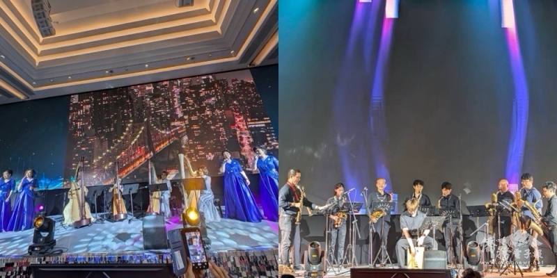 現場合唱團演唱及Jazz表演