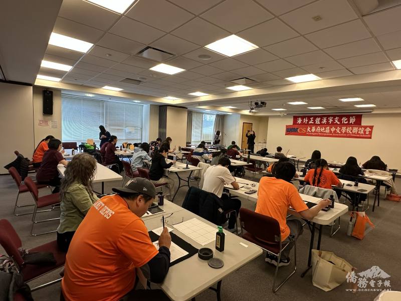 現場每位參賽者的專注與沈著表現