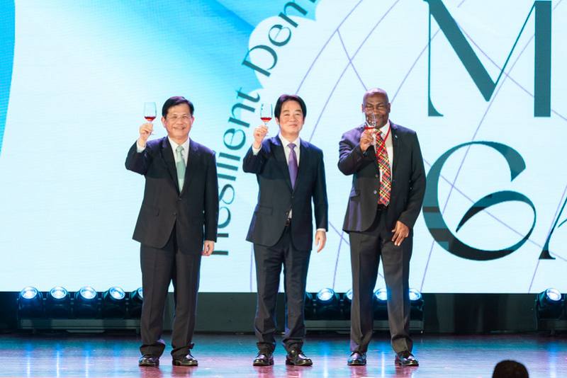 President Lai Ching-te attends the Ministry of Foreign Affairs 2026 Spring Banquet for foreign ambassadors and representatives stationed in Taiwan.