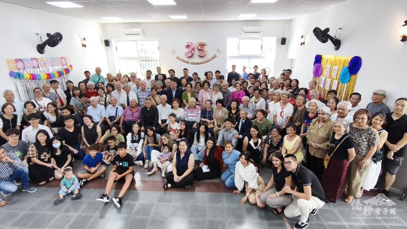 阿根廷慕義教會35年耕耘有成，百人同聚溫馨留影