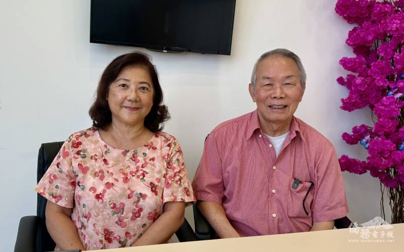 會長林美君（左）、召集人鄧幸光（右）分別致詞