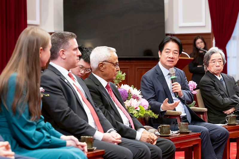 President Lai meets 2026 Yushan Forum participants|English News | 僑務電子報
