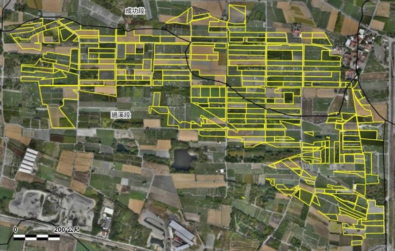 彰化溪州放領航照