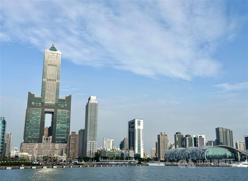 圖為亞洲資產管理中心高雄專區範圍的一景。（中央社檔案照片）