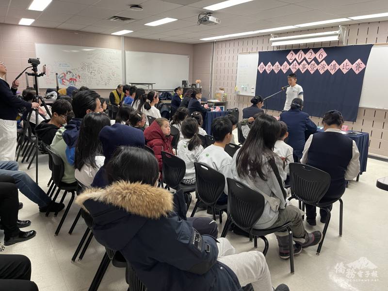 中年級同學說故事表現精彩 顯示充分準備