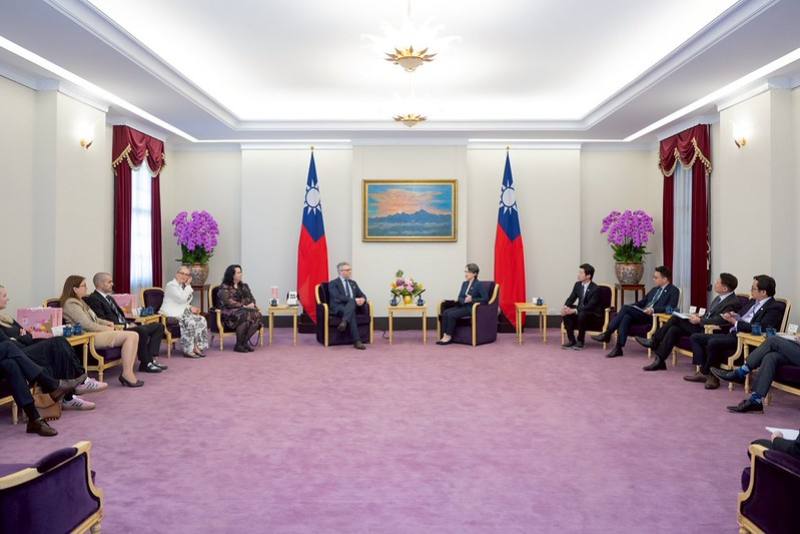 副總統接見「芬蘭國會友台小組跨黨派議員訪問團」並相互交流