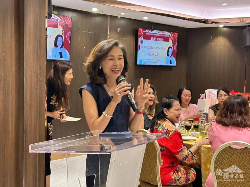 連玉蘋肯定世華姊妹兼具「家庭好、事業好、心地好」的三好特質