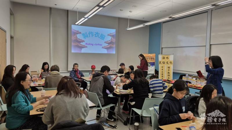 溫哥華聯合中文學校舉辦「海外民俗文化種子教師在地研習」，以臺灣傳統藝術「布袋戲」為主題