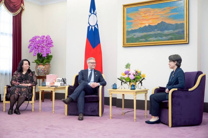 副總統接見「芬蘭國會友台小組跨黨派議員訪問團」