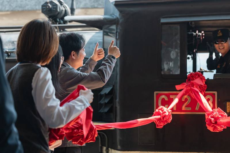 賴清德總統今（20）日上午出席「花東鐵路通車百周年慶祝典禮」