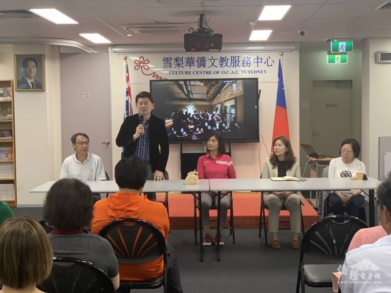 吳正偉處長致詞恭喜謝明君獲選115年國慶總召