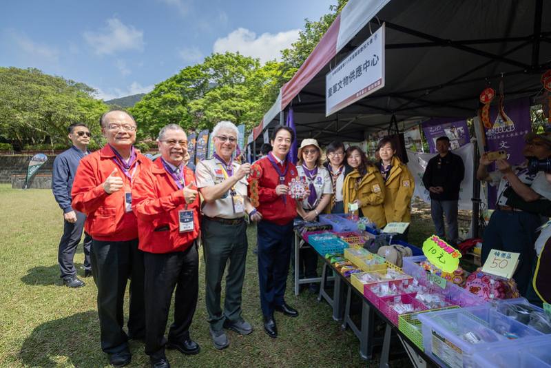 總統出席「115年全國童軍節慶祝大會」